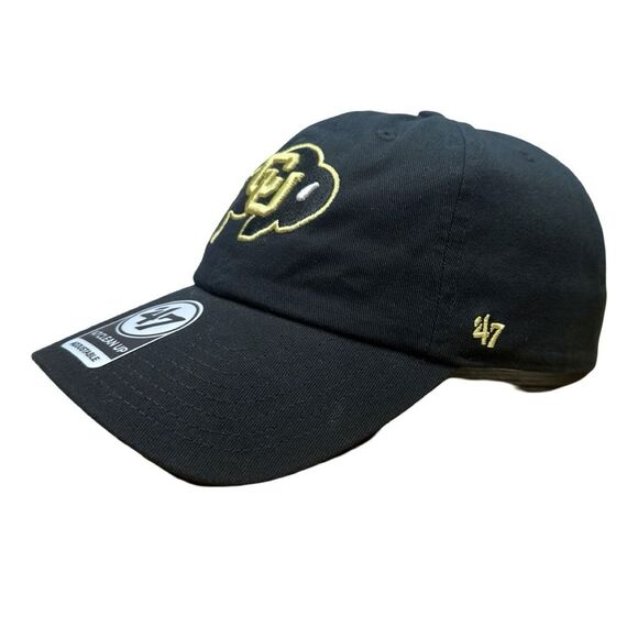 ‘47 Brand Clean Up Colorado University Buffaloes Embroidered Strapback Hat - OS - Picture 4 of 7